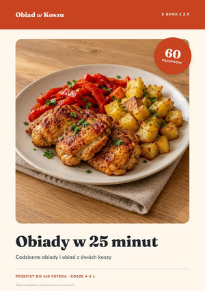 Okładka e-booka Obiady w 25 minut