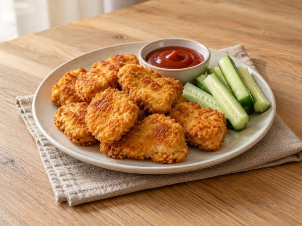 Domowe nuggetsy z kurczaka – zdjęcie poglądowe (AI)