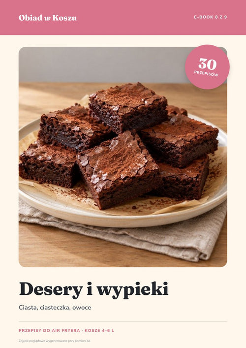 Okładka e-booka Desery i wypieki – e-book